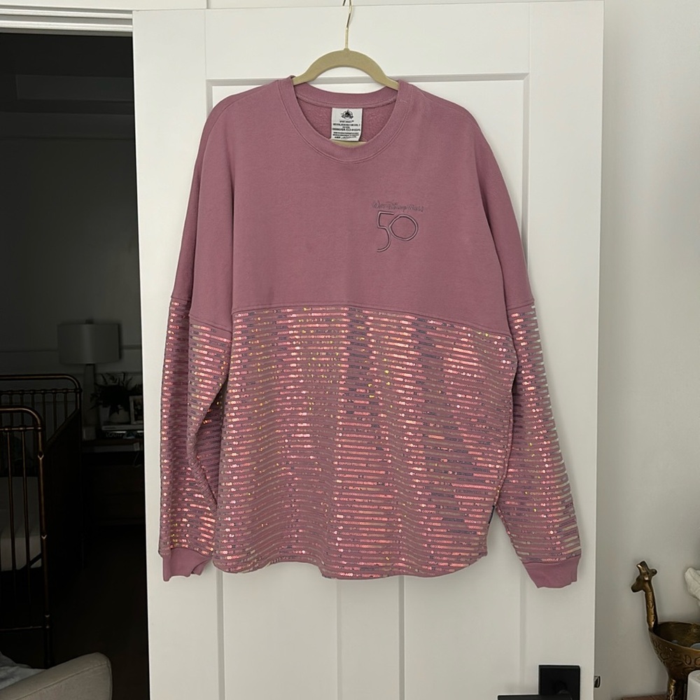 Sequin Disney World Spirit Jersey XXL